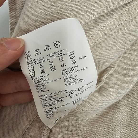 PRADA linen blend blazer jacket - Picture 7 of 7